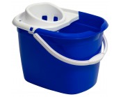 Blue Plastic Mop Bucket